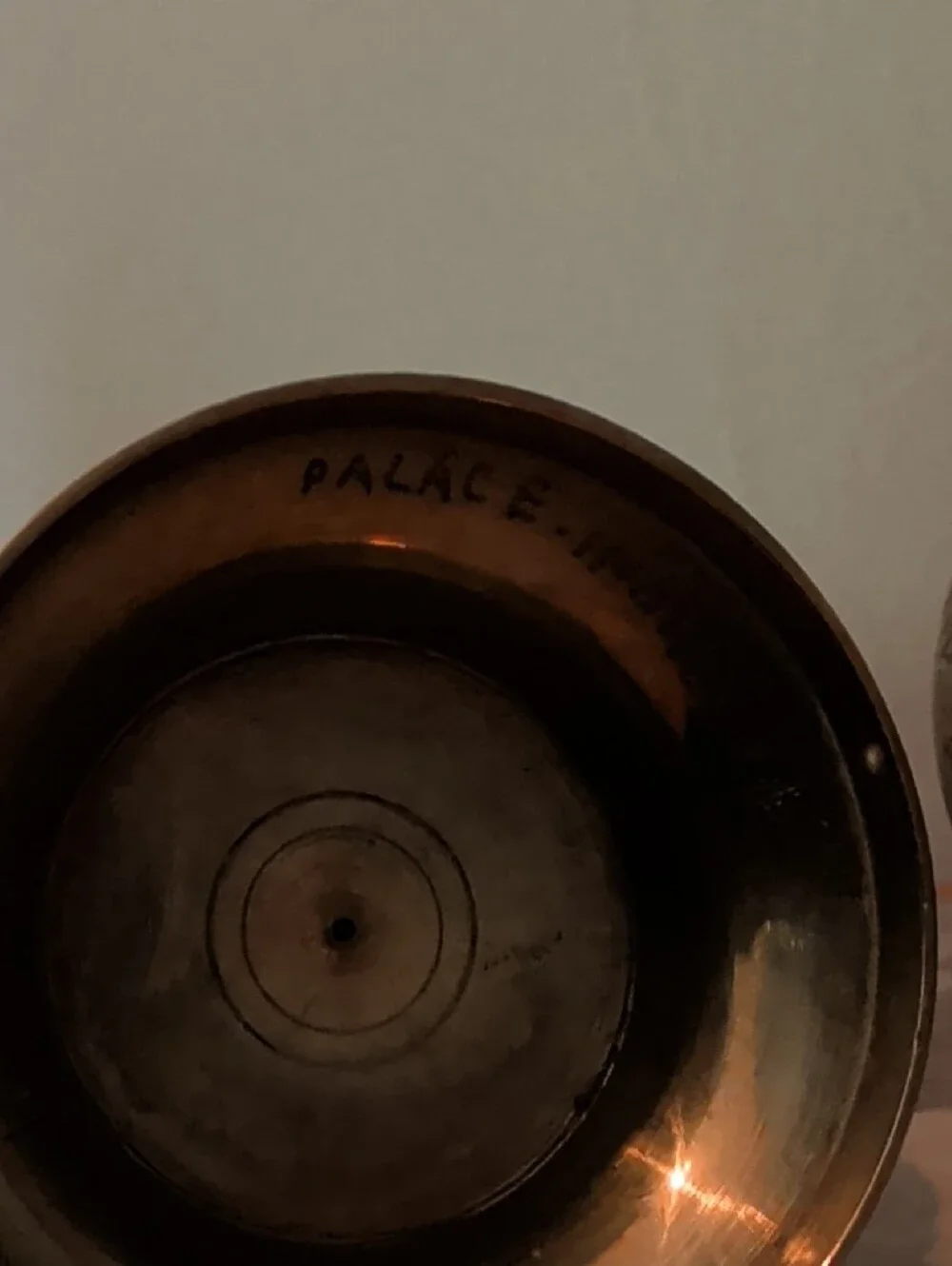 Engraved Solid Brass Floral Decorative Vase (Set of 2) Palace India 36